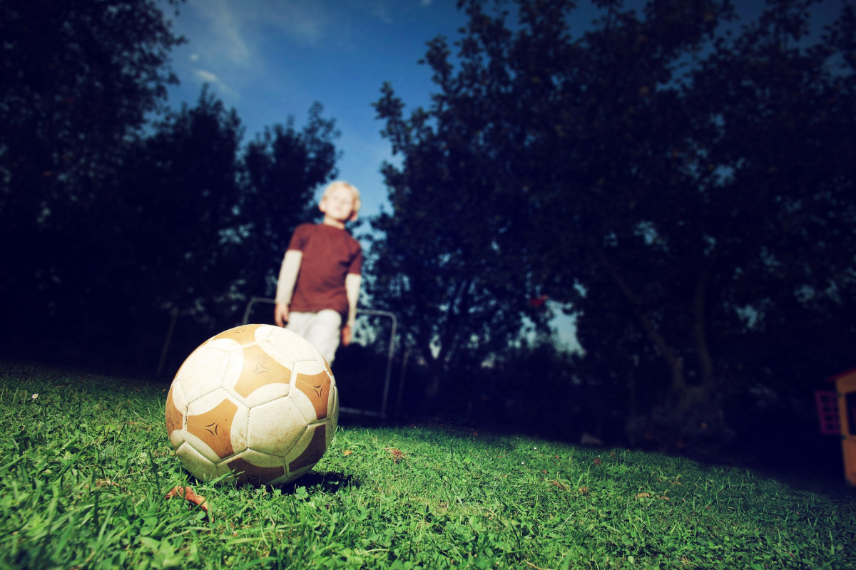 Kind Fußball