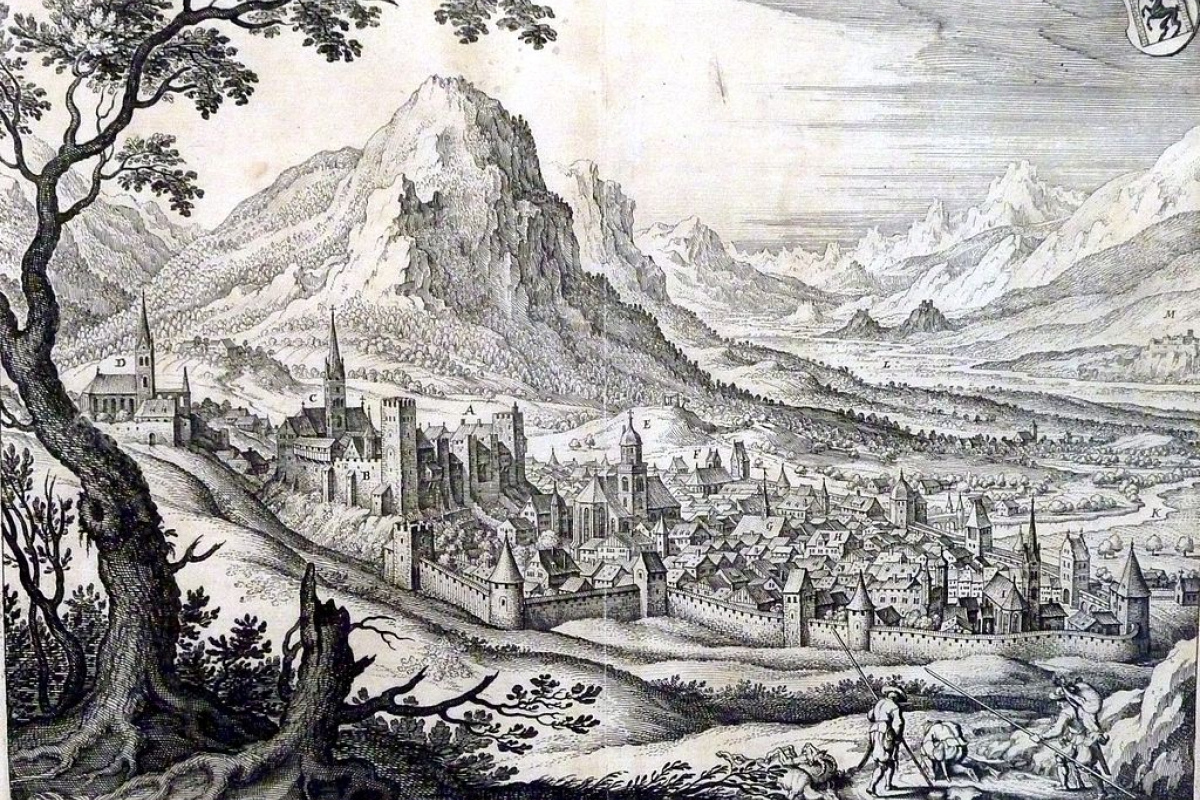 Chur im Jahr 1655