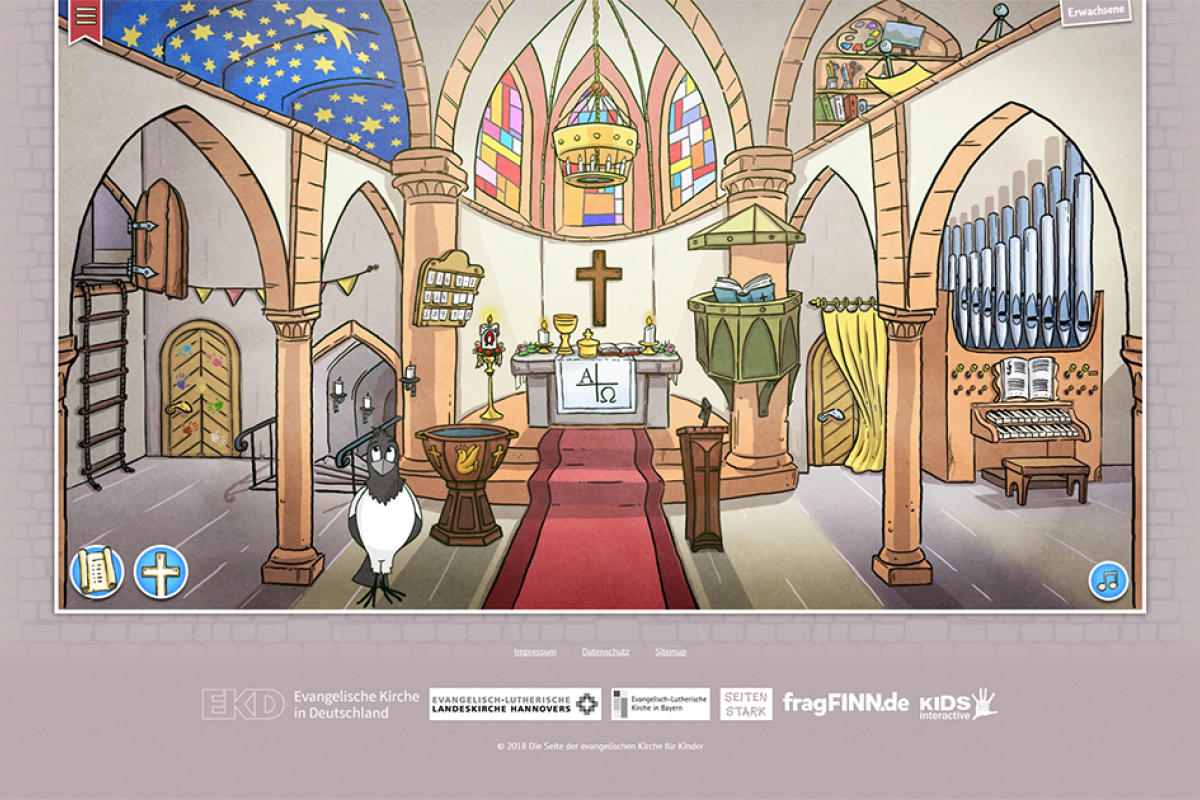 Screenshot kirche-entdecken.de