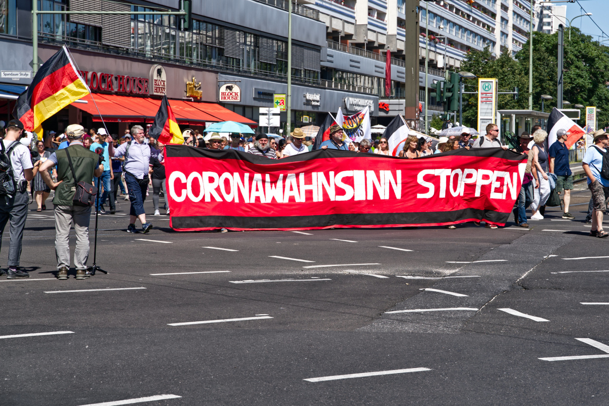 Corona-Leugner-Demo