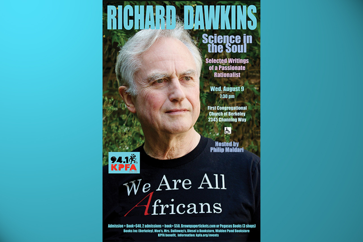 Dawkins Veranstaltung KPFA