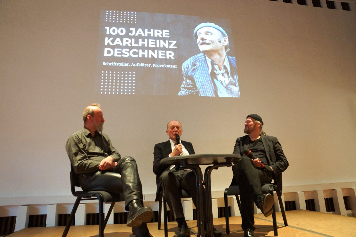 Gunnar Schedel und Michael Schmidt-Salomon