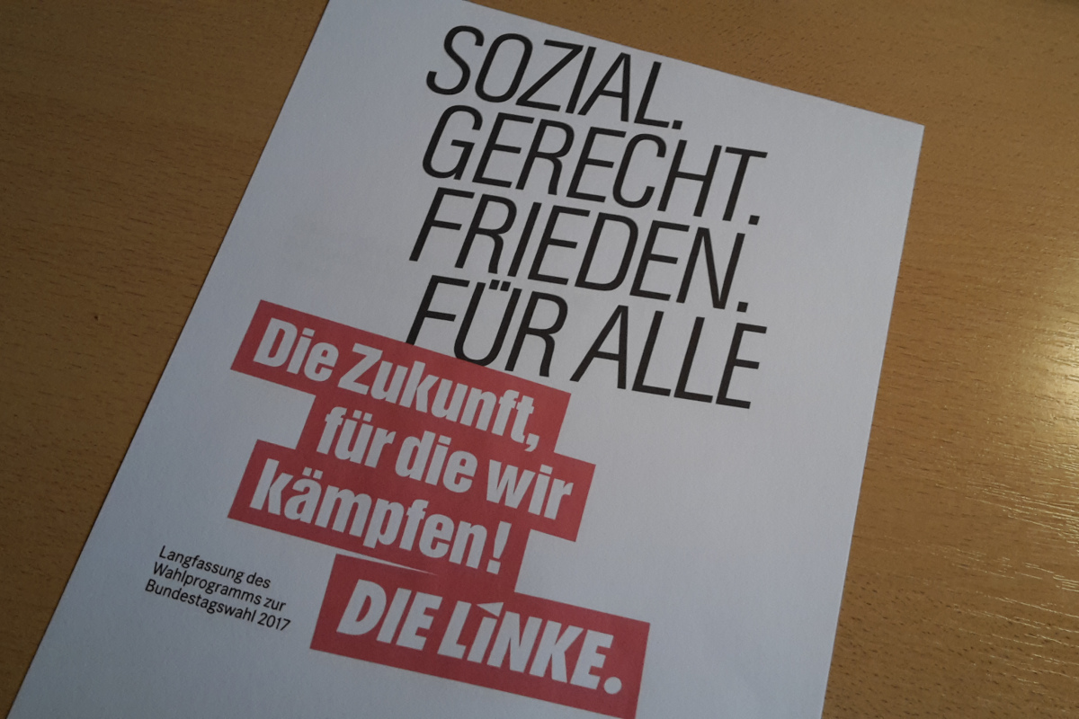 Die Linke Wahlprogramm 2017