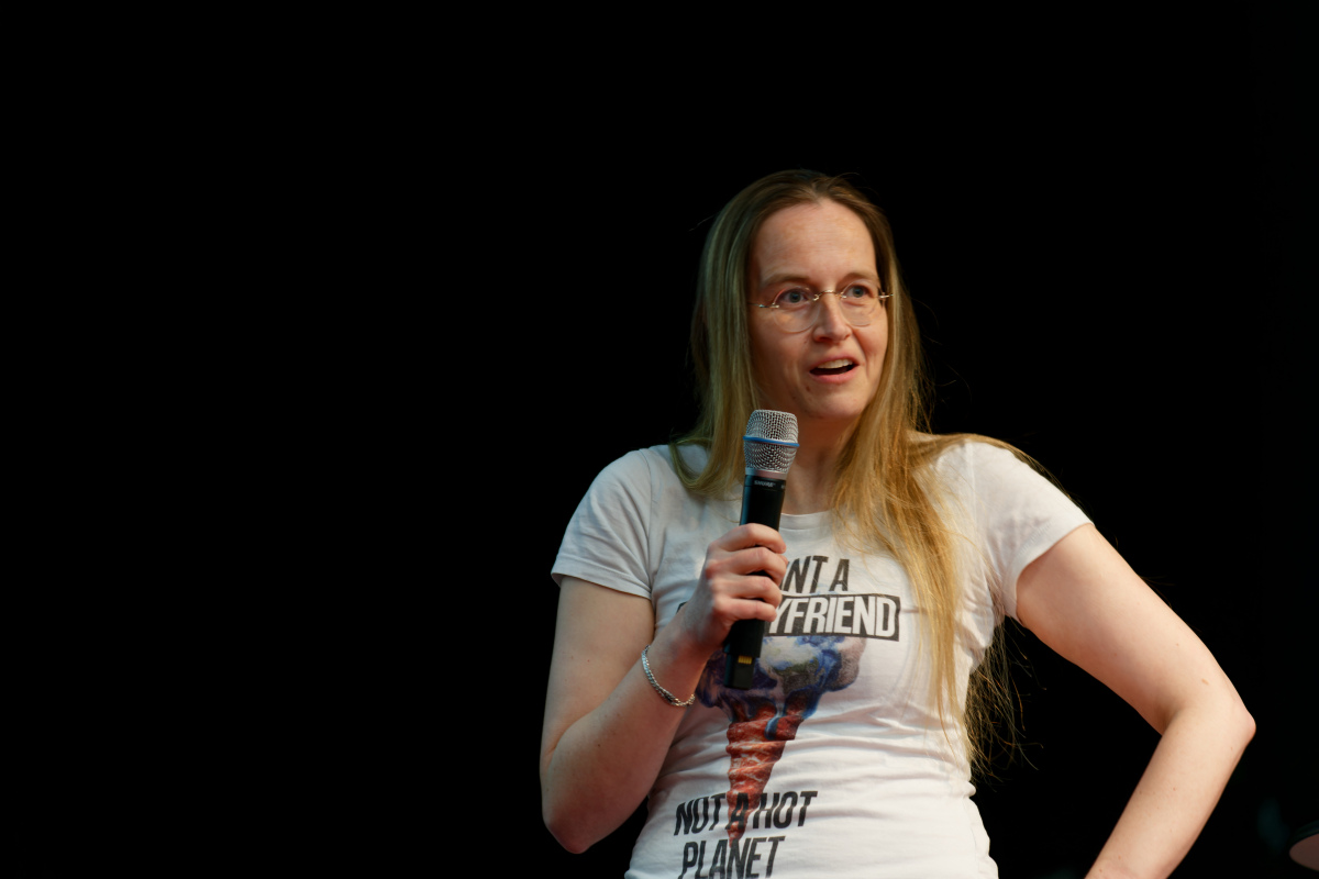 Dr. Claudia Preis beim Skeptical 