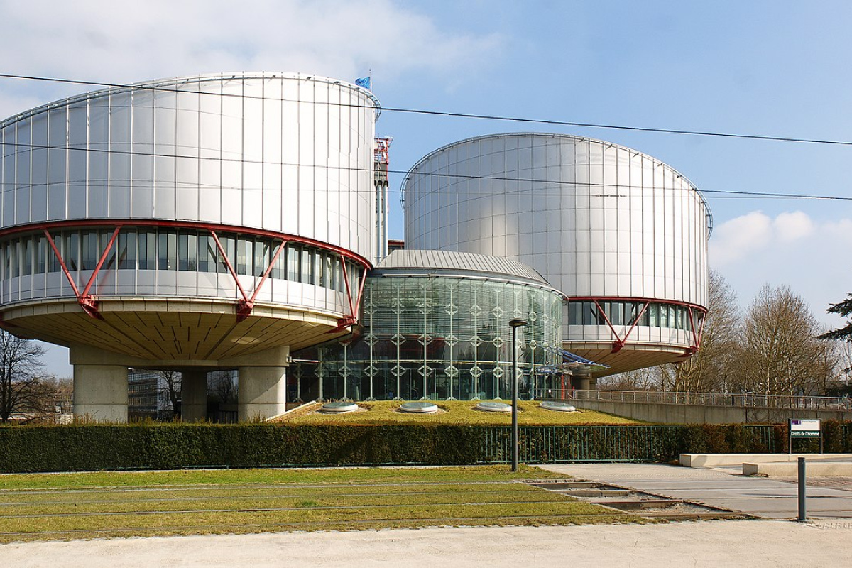 Gebäude des Europäischen Gerichtshofes für Menschenrechte in Straßburg