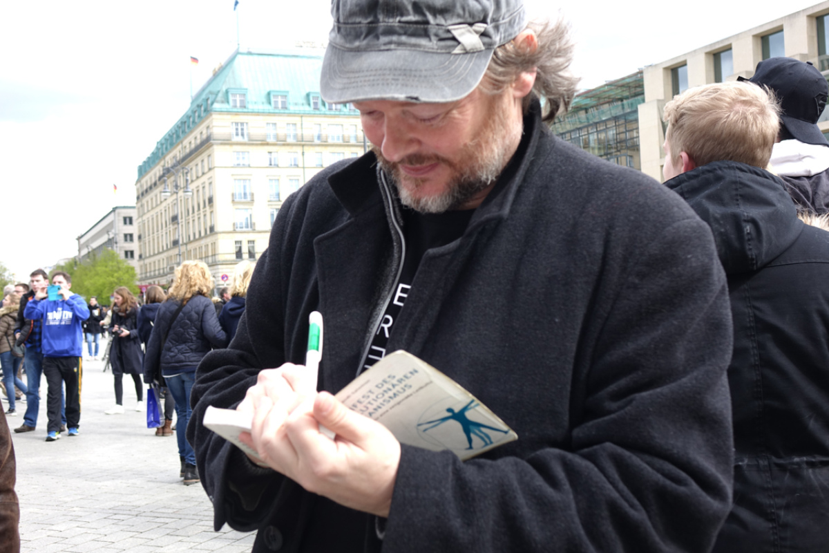 Am Rande des Berliner Science March
