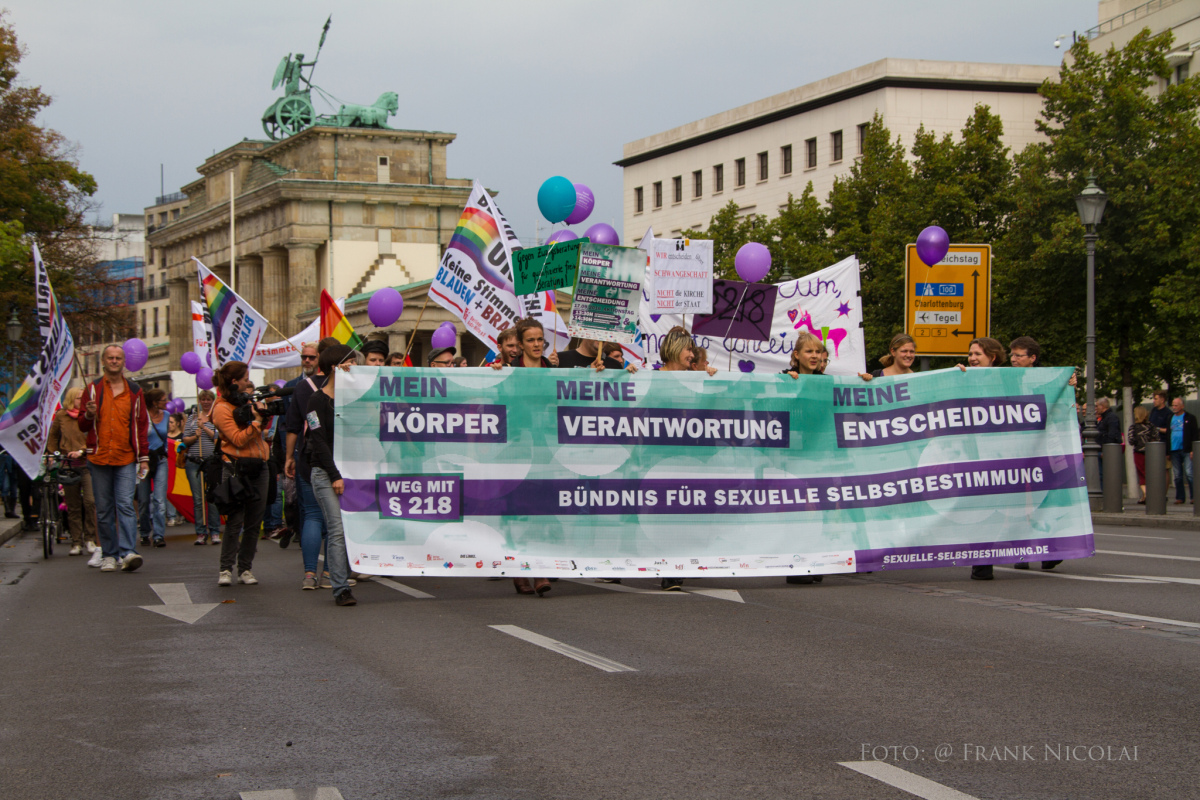 Demo für sexuelle Selbstbestimmung, Berlin