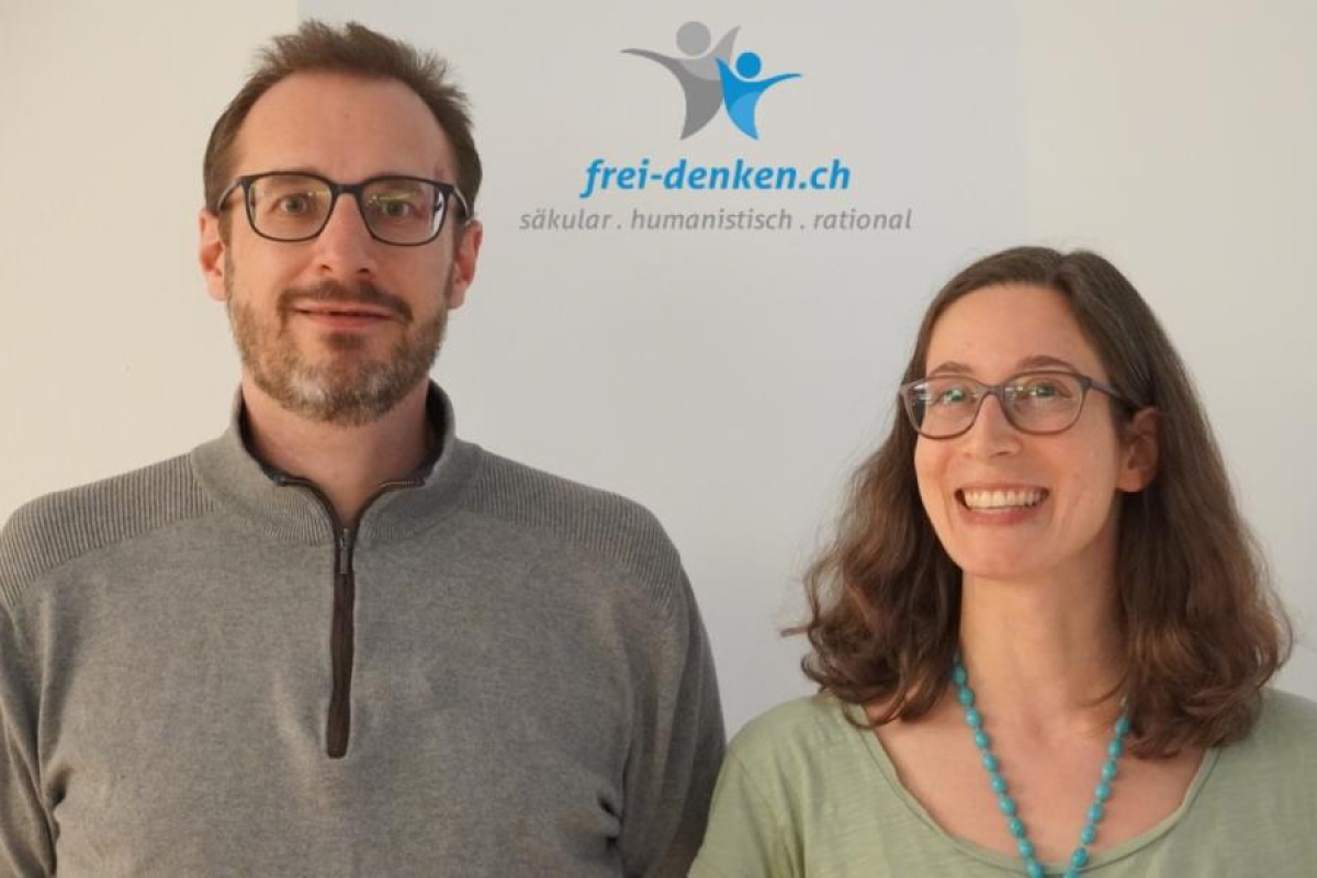 Valentin Abgottspon und Sonja Stocker