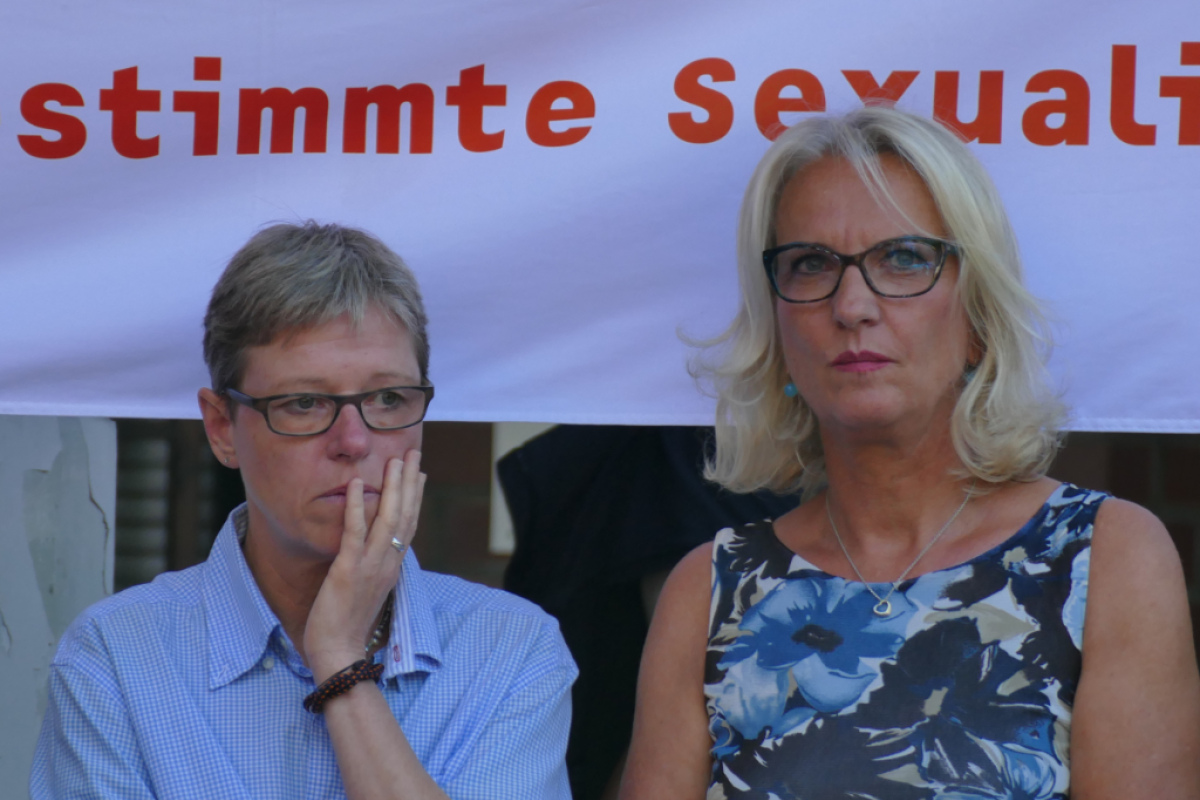Dr. Verena Weyer und Dr. Bettina Gaber 