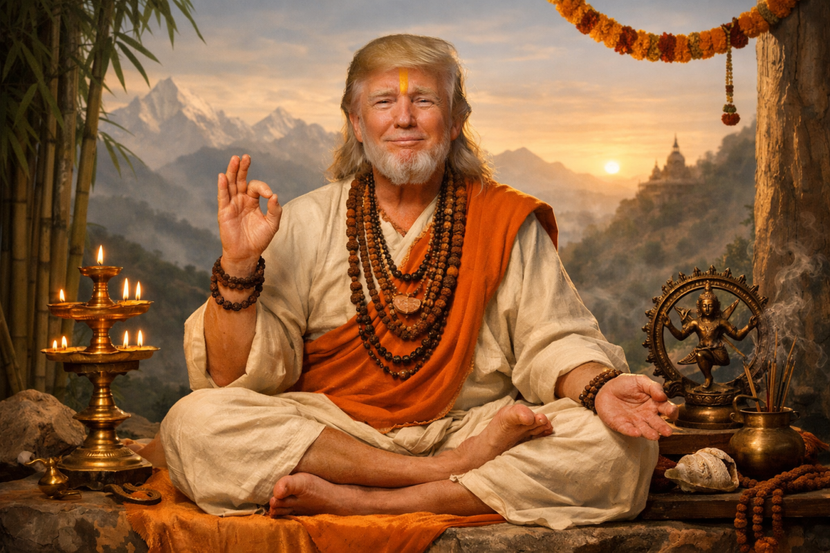 US-Präsident Trump als Guru