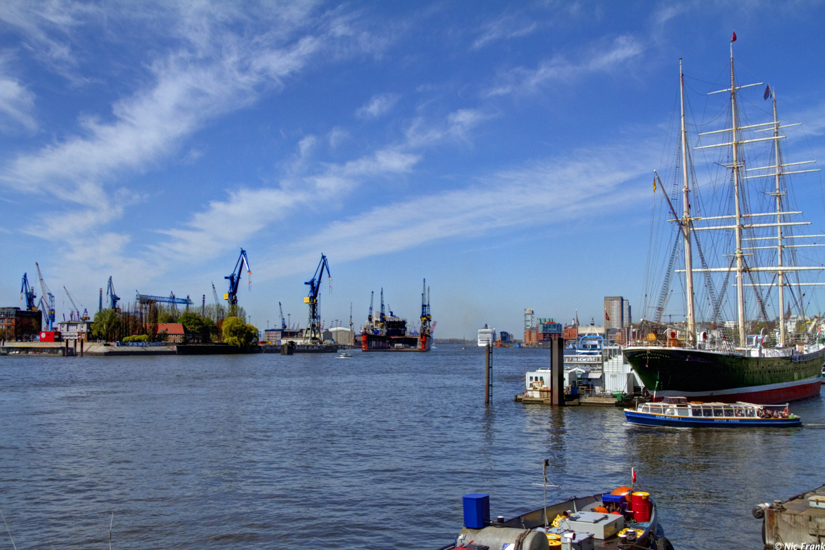 Der Hamburger Hafen