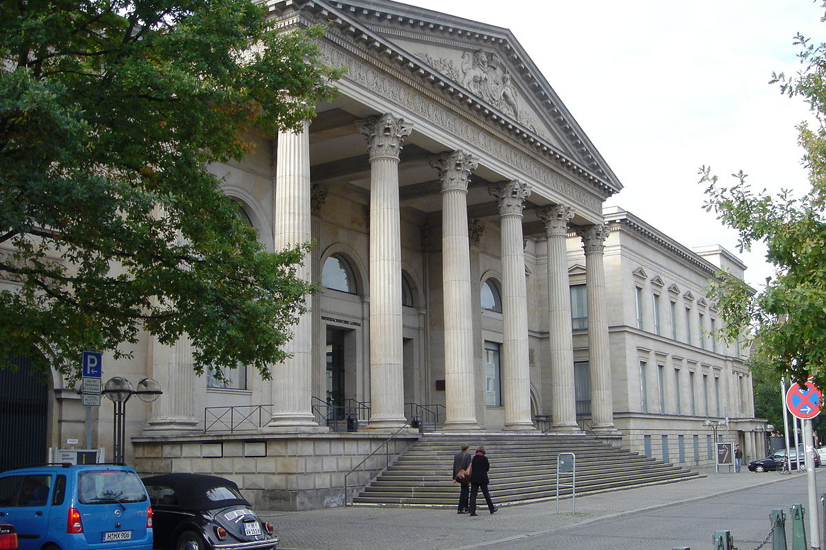 Der niedersächsische Landtag mit Sitz im Leineschloss in Hannover