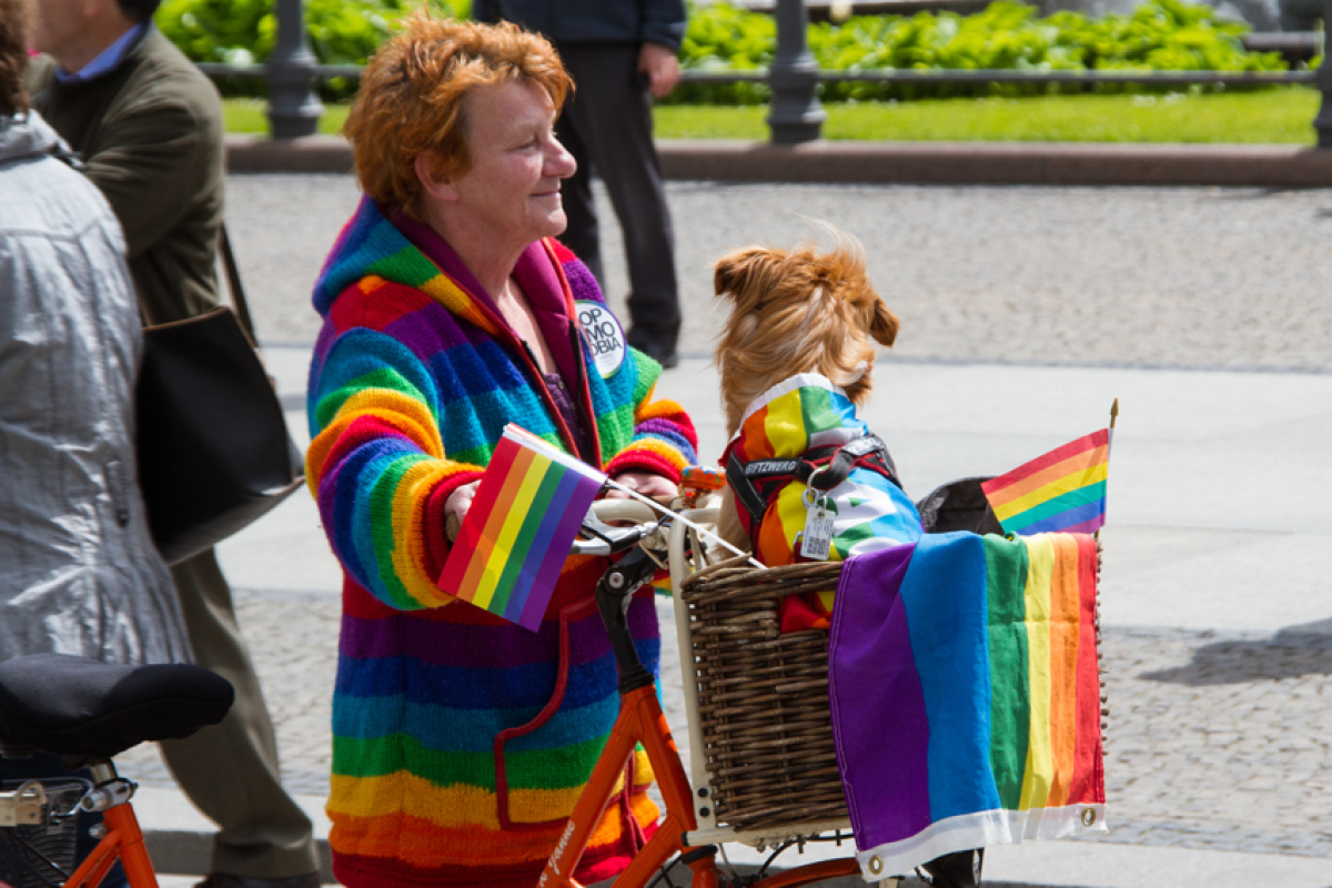 Demo gegen Homophobie