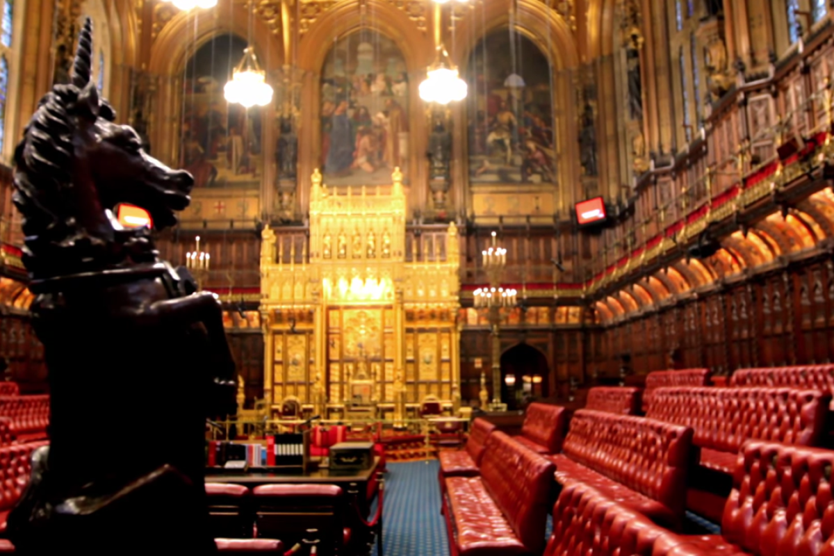 Chamber of the House of Lords