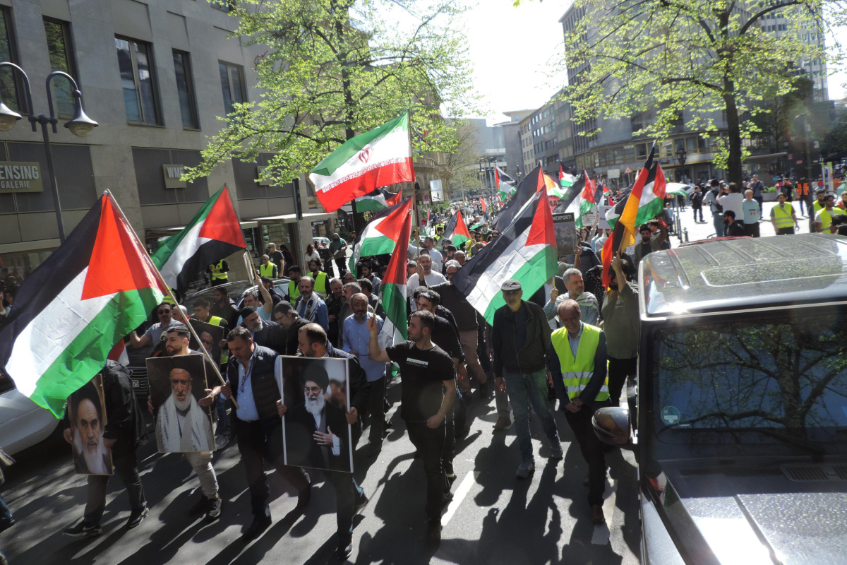 Al Quds-Marsch FFM 2024
