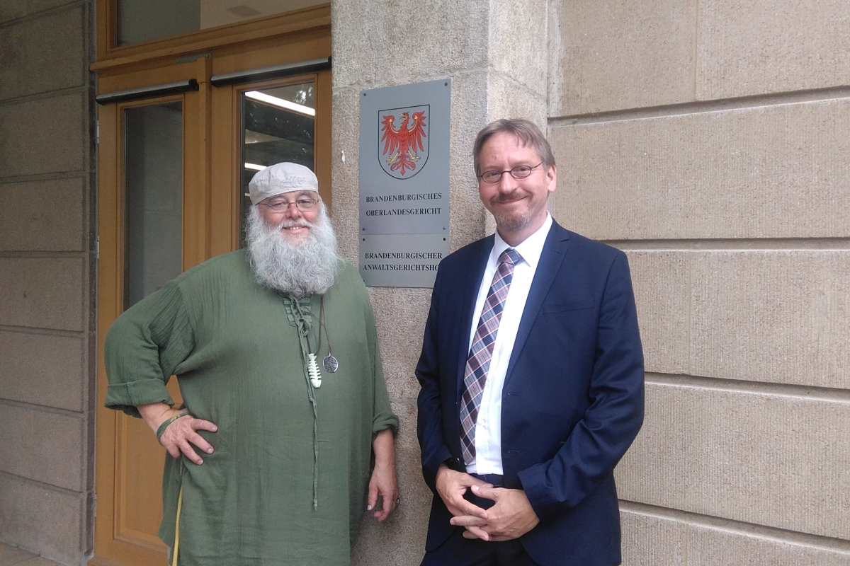 Rüdiger Weida und Winfried Rath