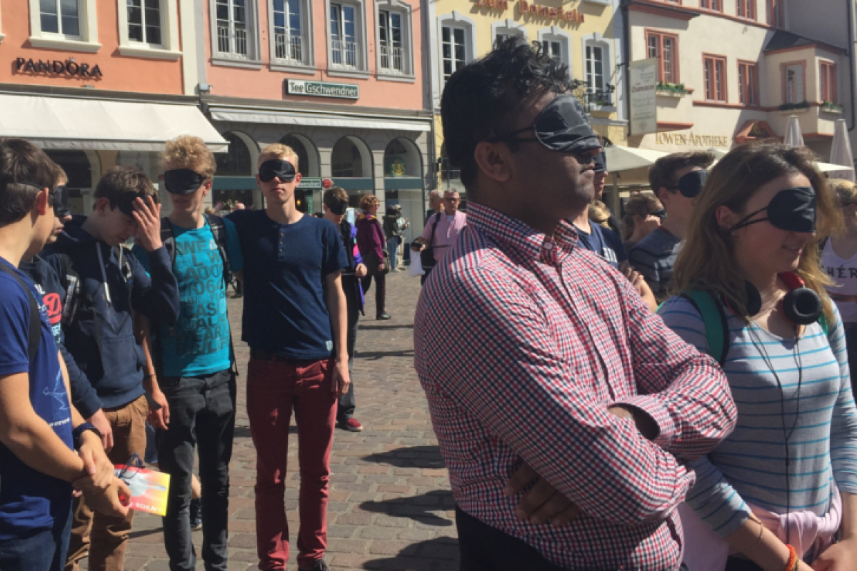 Flashmob in Trier 