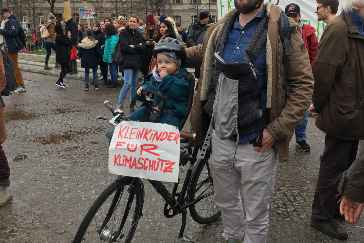 Schülerprotest gegen die Untätigkeit angesichts des Klimawandels