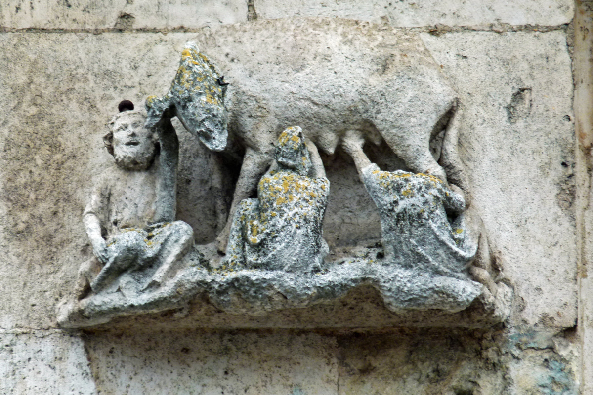 Die "Judensau" am Regensburger Dom