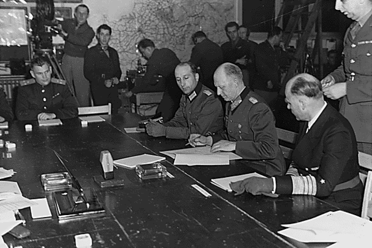 bedingungslose Kapitulation der Wehrmacht