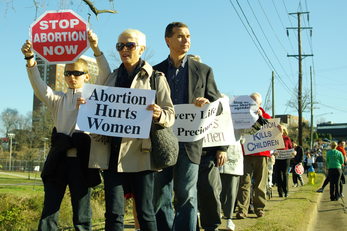 Auch in den USA organisieren Abtreibungsgegner regelmäßig einen "March for Life".