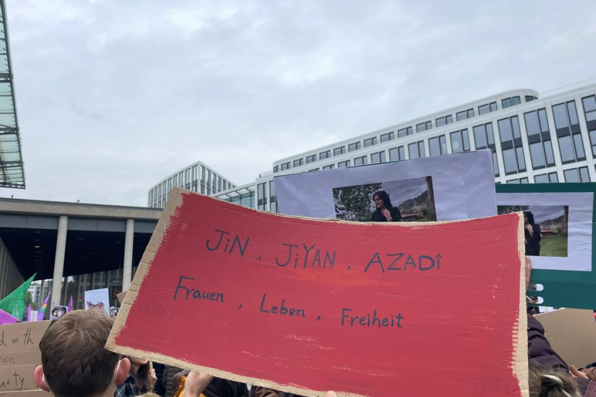 "Frauen.Leben.Freiheit"-Demonstration 2022 in Köln