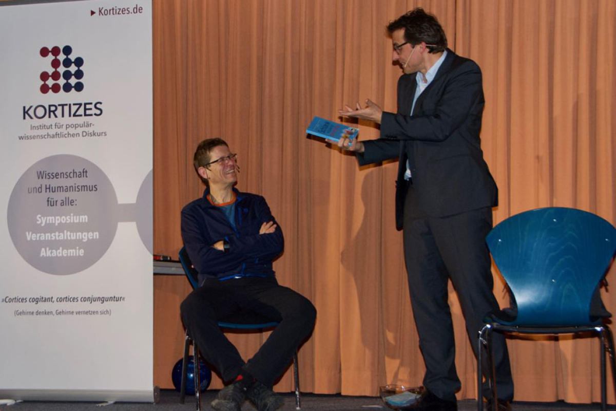 Prof. Dr. Martin Korte (l.) undThomas Fraps (r.)