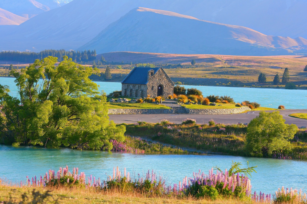 Kirche am Lake Tekapo