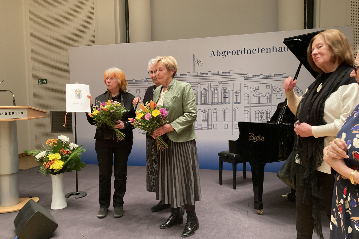 Gisela Notz und Christine Bergmann