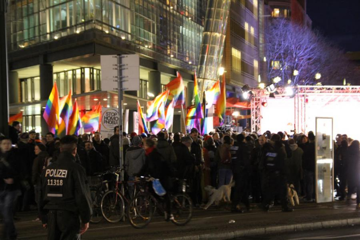 Auf dem Potsdamer Platz