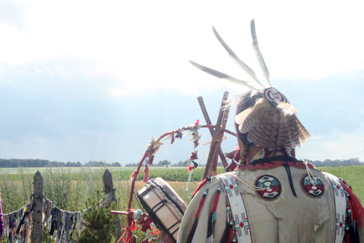 Schamane Chief Dancing Thunder