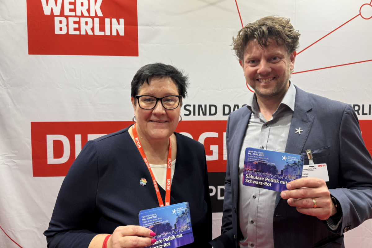 Kathrin Michel und Philipp Möller