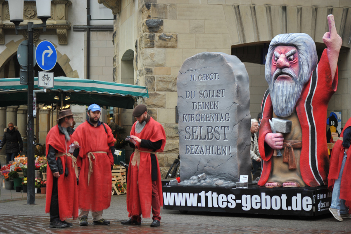 "Moses" in Münster, 2014
