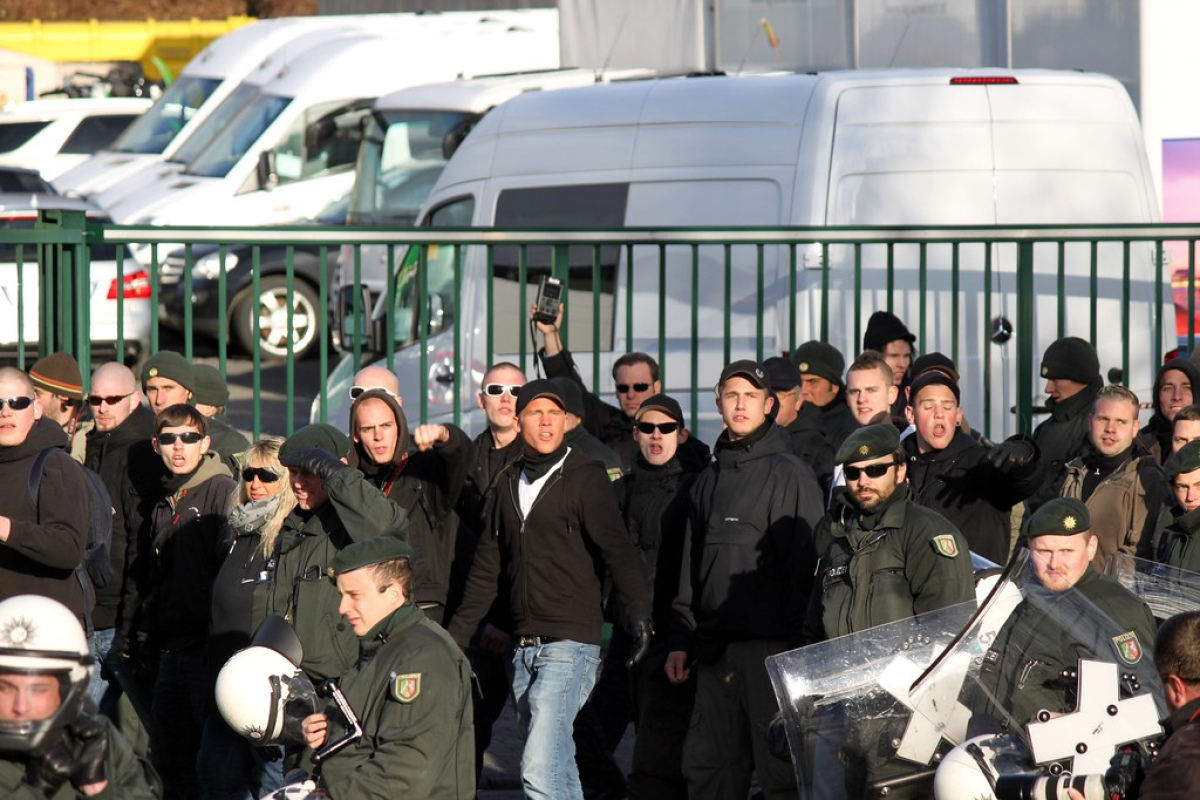 Aufmarsch von Rechtsradikalen in Köln-Kalk (2011)