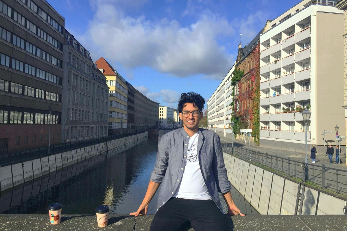 Yahya Ekhou in Deutschland 2019. 