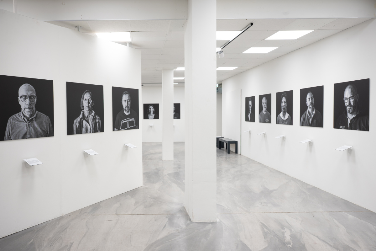 In der Ausstellung