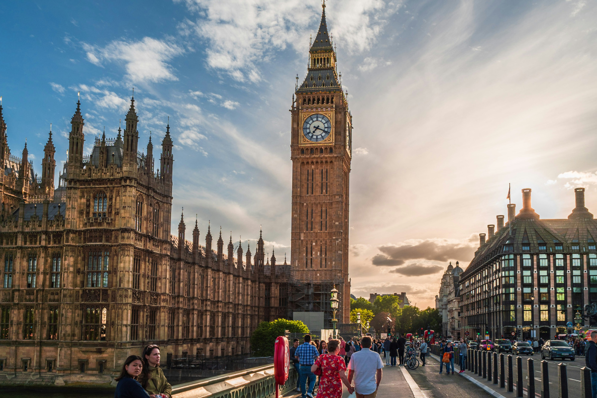London: Parlamentsgebäude mit Big Ben