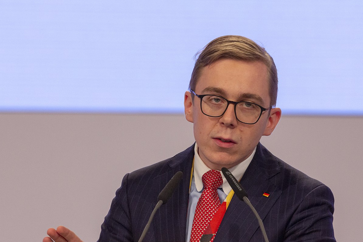  Philipp Amthor auf dem CDU-Parteitag am 22. November 2019 in Leipzig