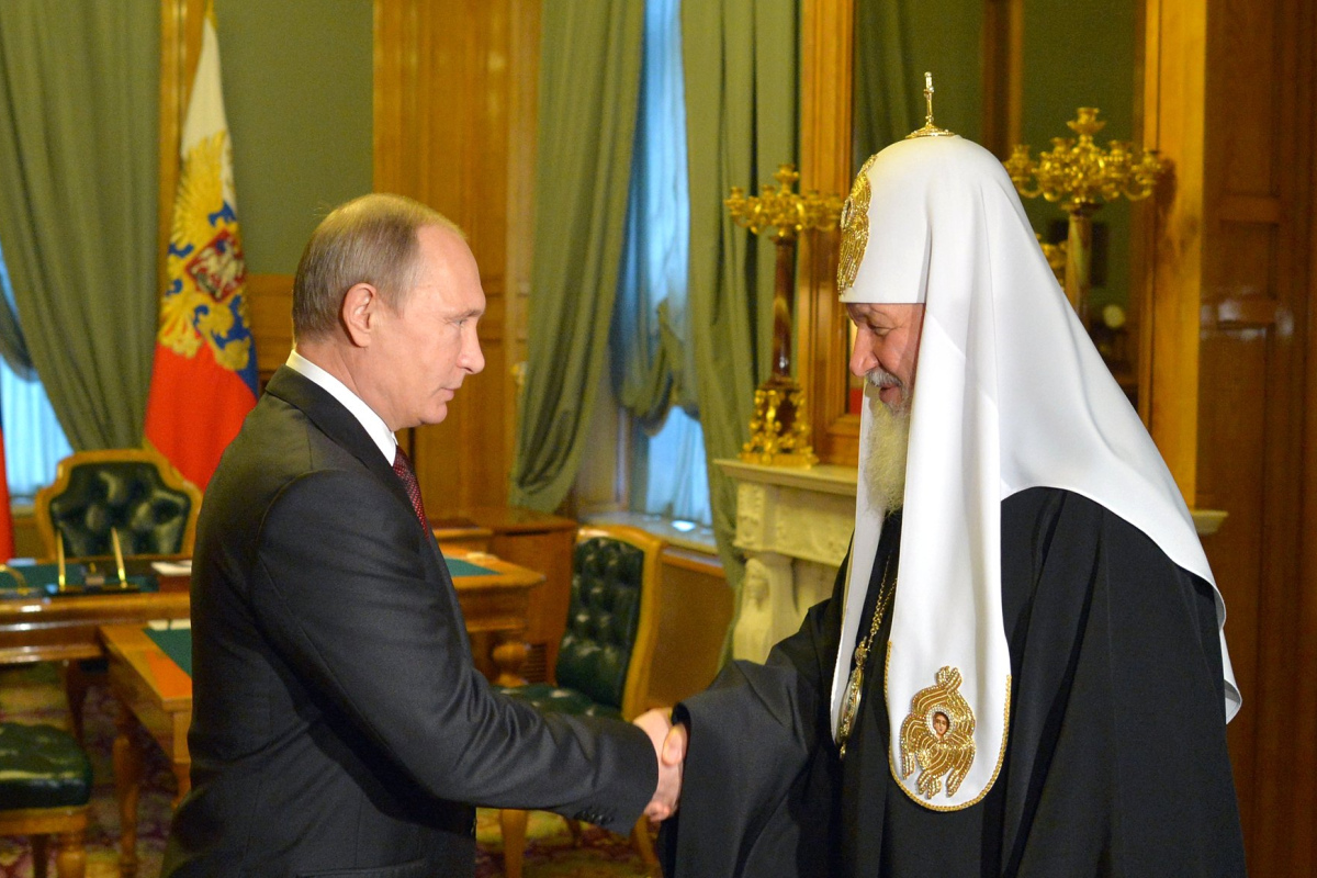 Wladimir Putin und Patriarch Kyrill