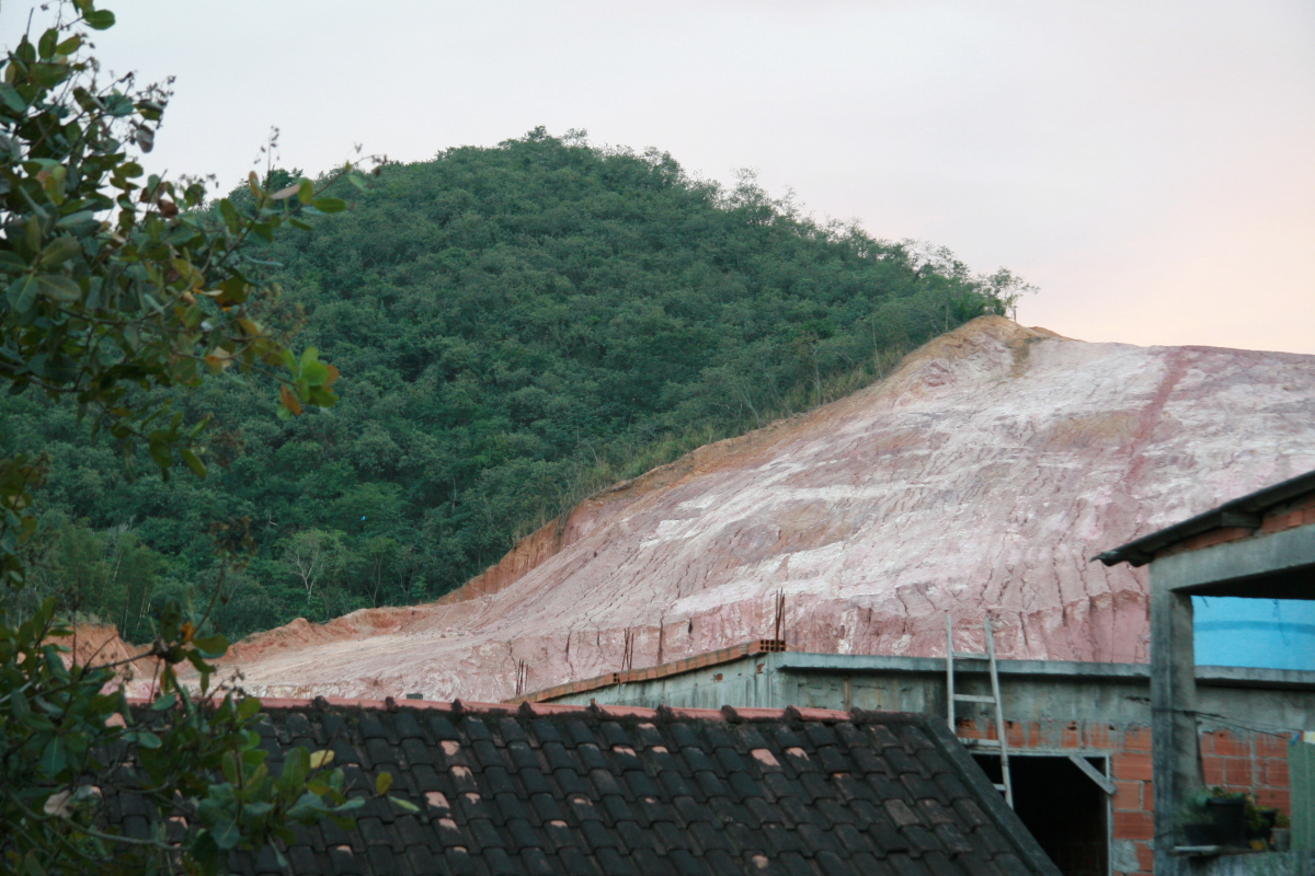Regenwaldabholzung in Brasilien