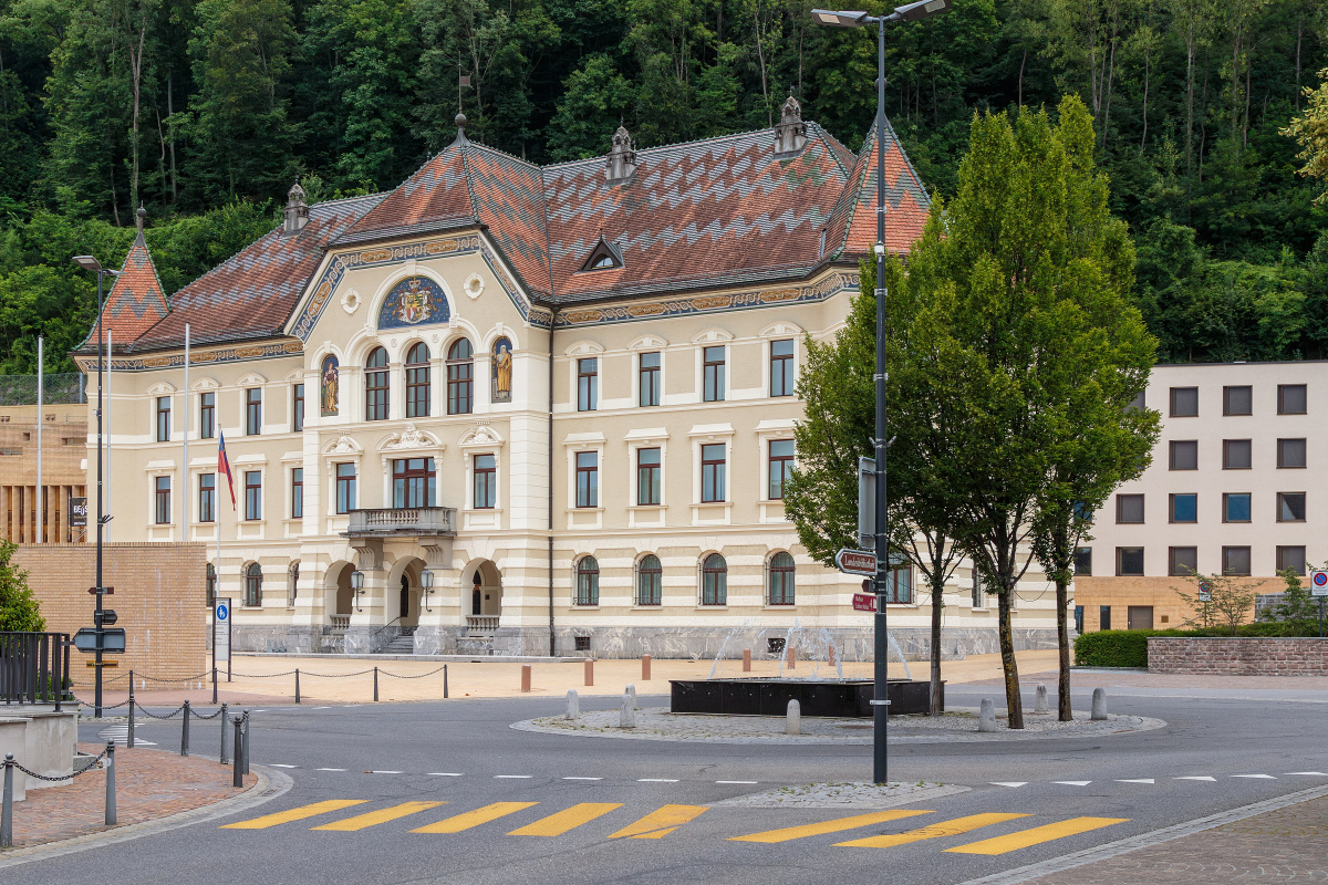 Regierungsgebäude von Liechtenstein