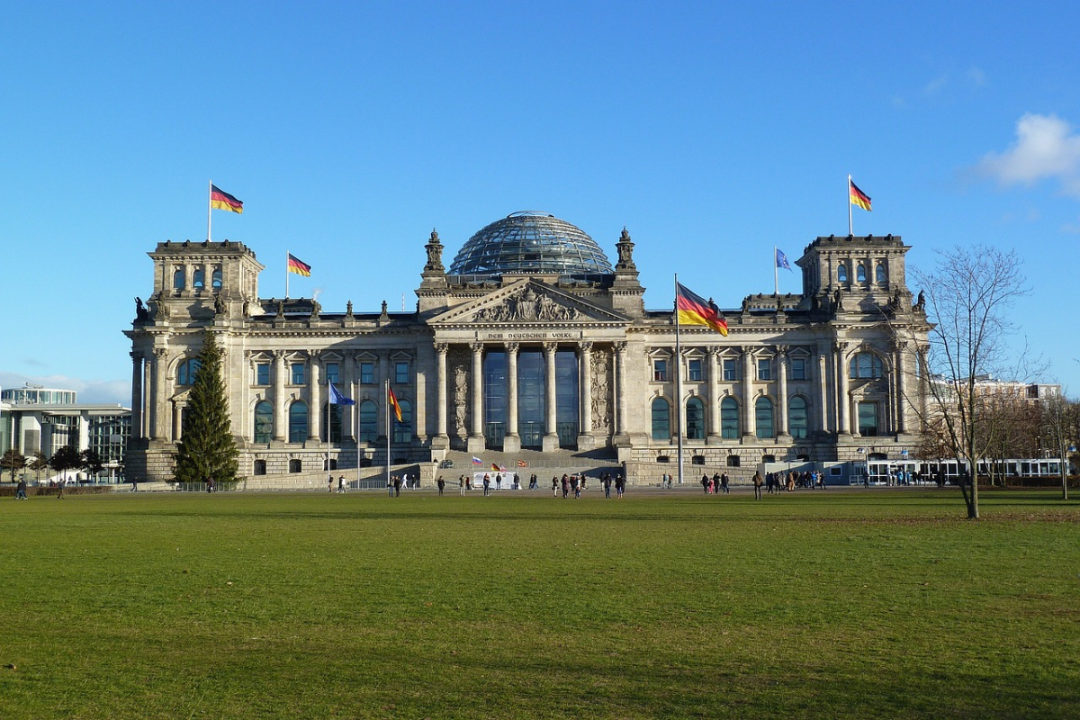 Der Reichstag in Berlin