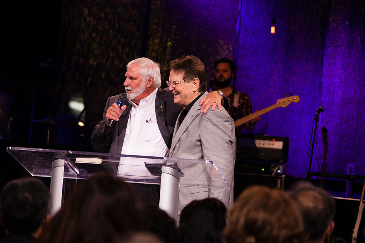 Rick Joyner (l.) und Reinhard Bonnke (r.) 
