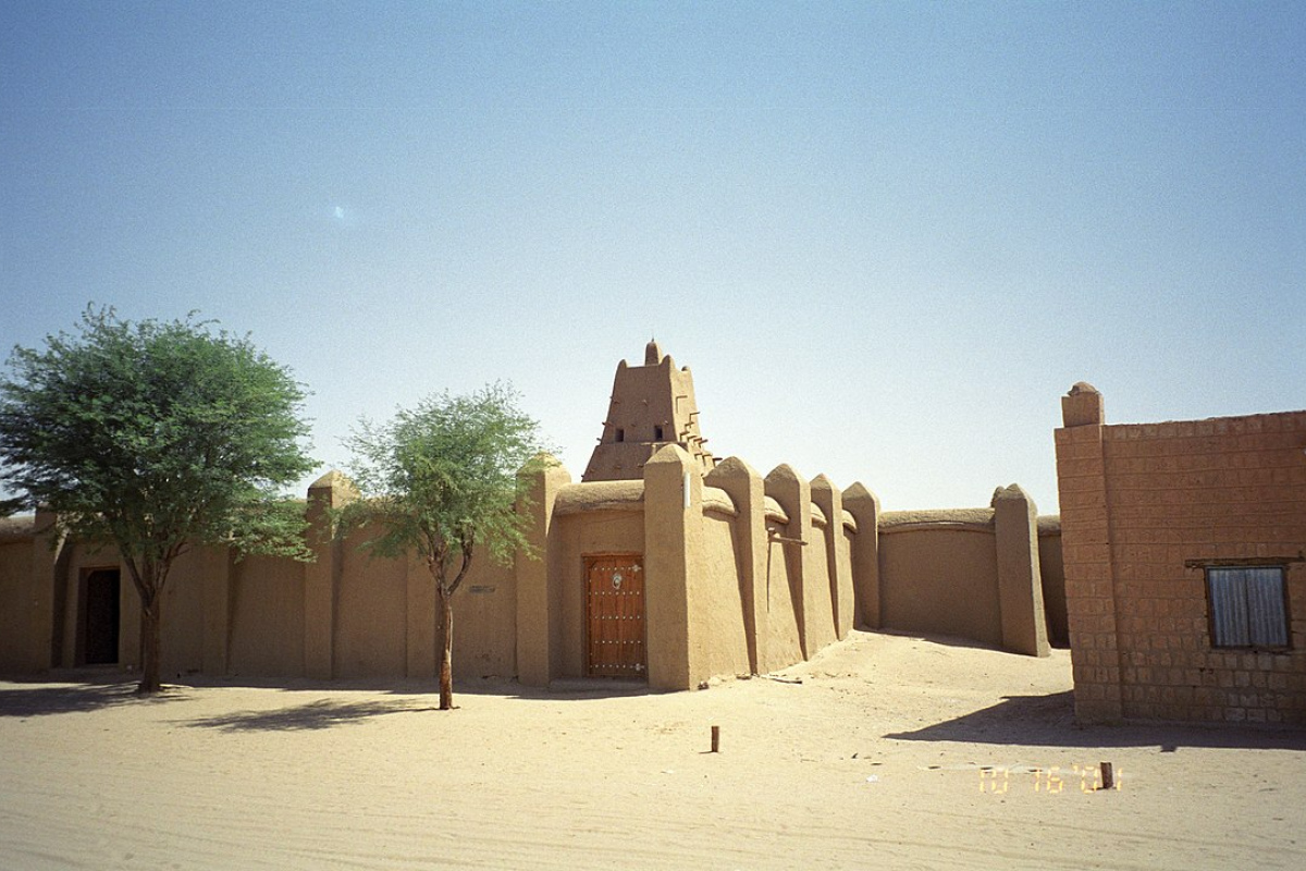 Die Sankoré-Moschee in Timbuktu.