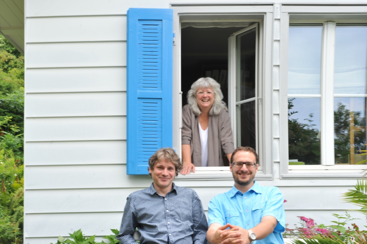 Andreas Kyriacou, Reta Caspar, Valentin Abgottspon
