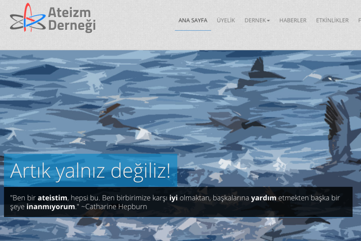 Screenshot der Webseite