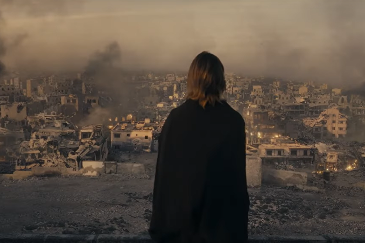"Rabia" blickt auf Raqqa