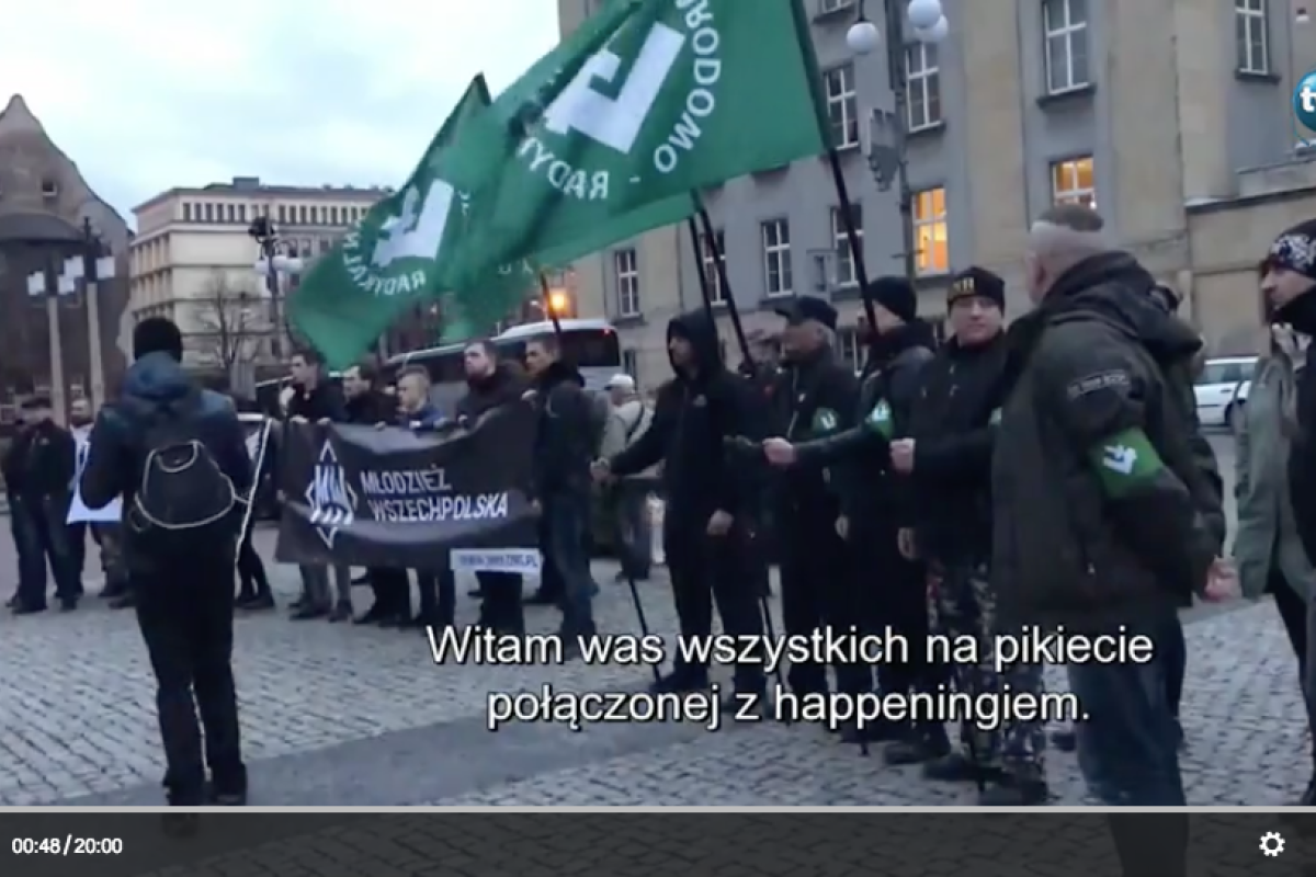 Screenshot vom TVN-Video