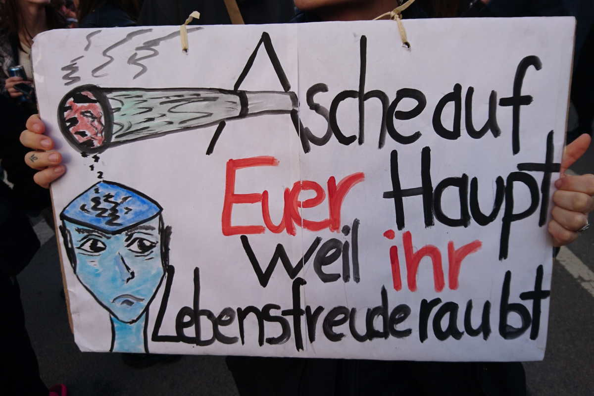 Tanzdemo durch München