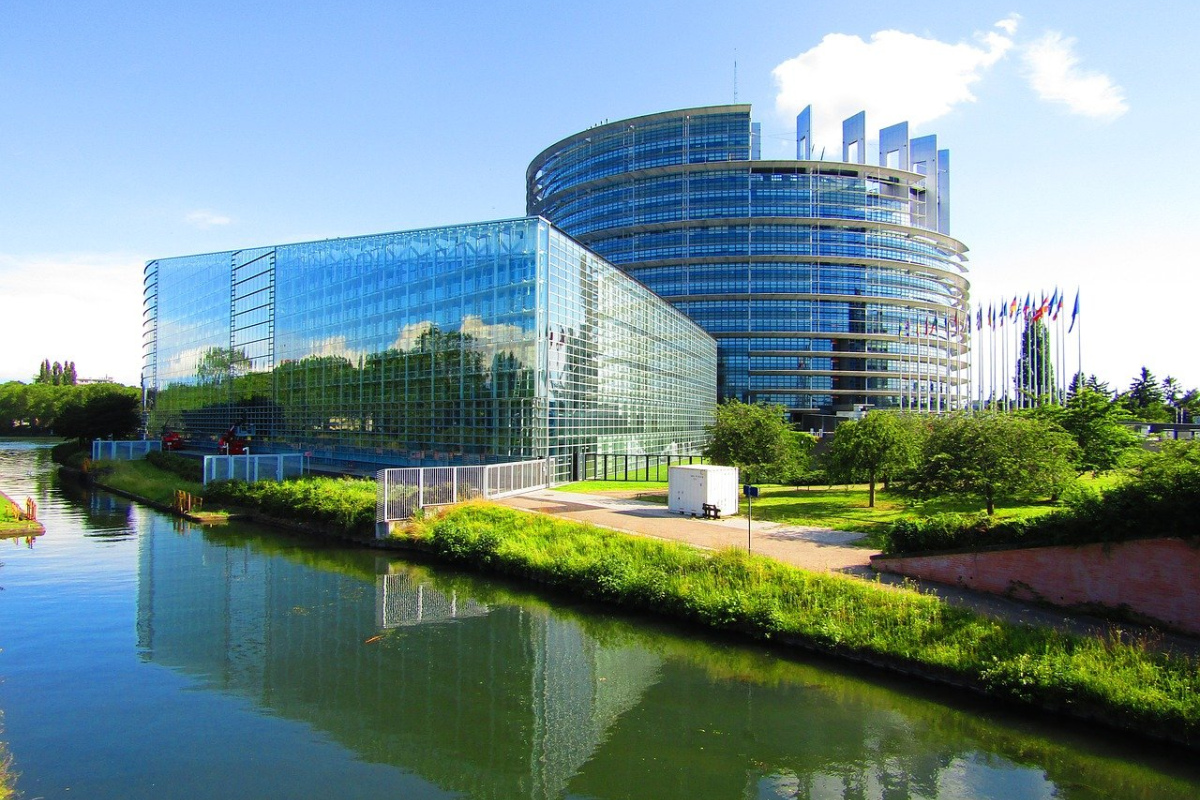 Europäisches Parlament In Straßburg